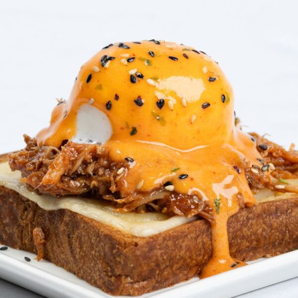 KBBQ Pork Benedict